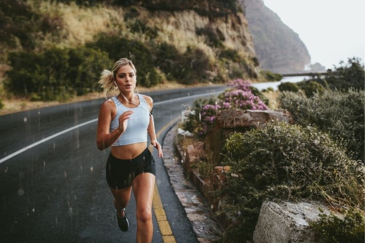 running