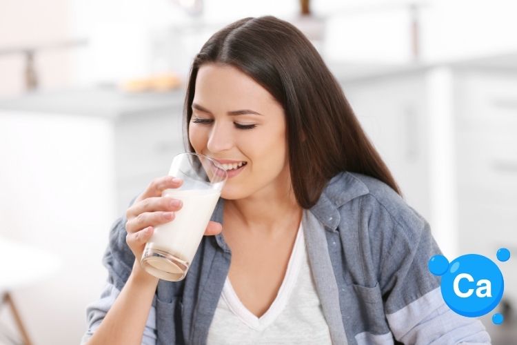 calcium-milk